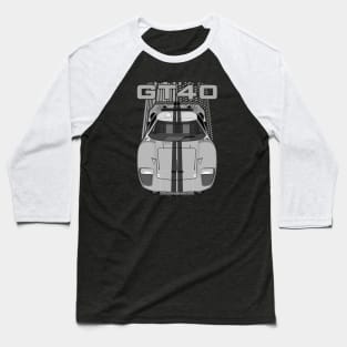 Ford GT40-silver Baseball T-Shirt